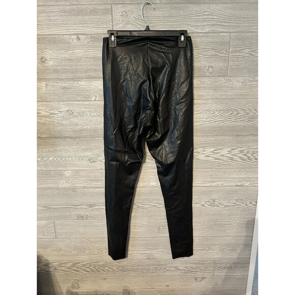 Commando Perfect‎ Control Faux Leather Leggings Black Large L 118.00 - Picture 3 of 7